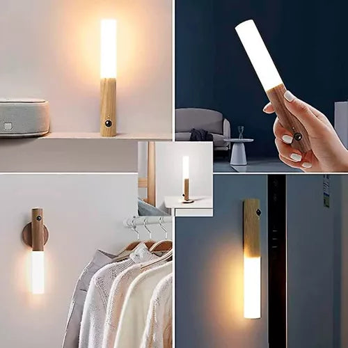 Aplique de pared magnético con luz